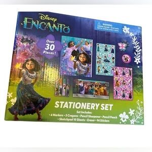 Disney Encanto Magical Stationery Set with Purple and Blue